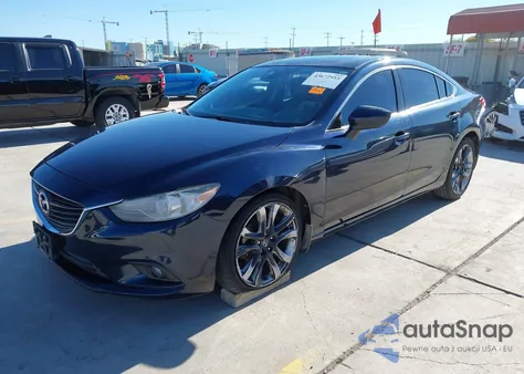 2015 Mazda Mazda6 I Grand Touring z USA, uszkodzony, nr VIN JM1GJ1W51F1179317